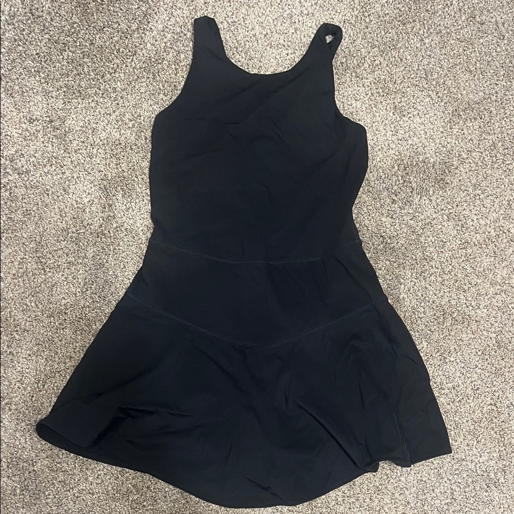 JoyLab Black Tennis Dress